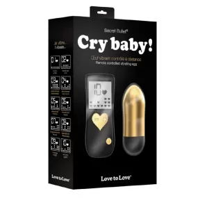 pack ovulo vibrante Cry Baby Gold Edition di Love To Love
