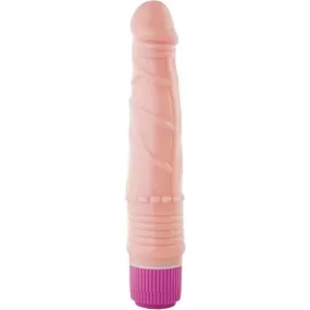 vibratore classico realistico naturale 22 cm rosa cipria