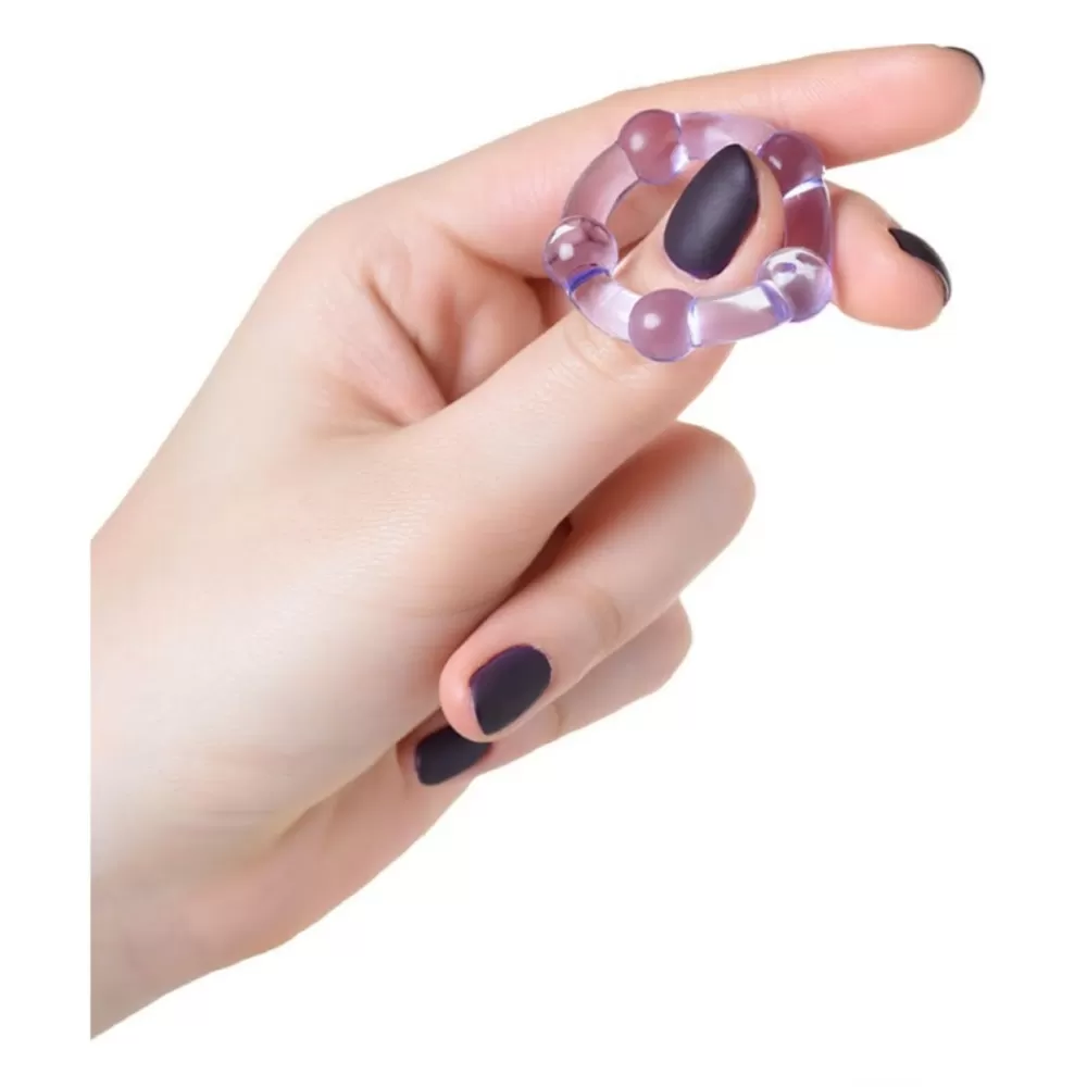 Anello fallico silicone cockring ritardante diametro estendibile