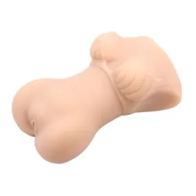 masturbatore uomo vagina realistica mezzo busto stimolatore pene