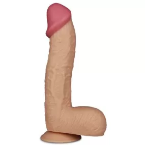 dildo big fallo realistico colore flesh 10,5 pollici 28,5 cm