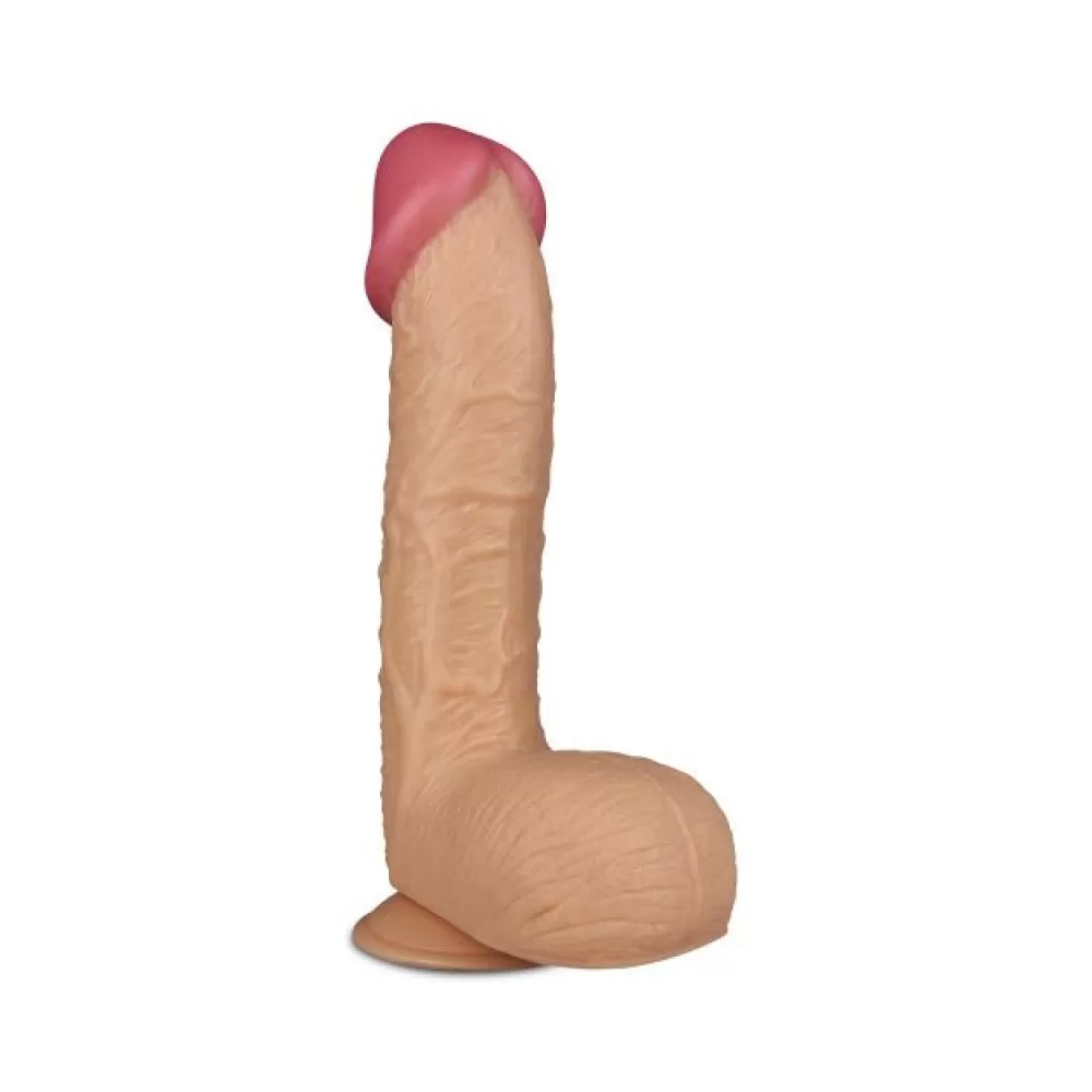 dildo big fallo realistico colore flesh 10,5 pollici 28,5 cm