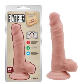 Dildo realistico compatibile con strap-on Flatterer Pleasure 18,6 cm