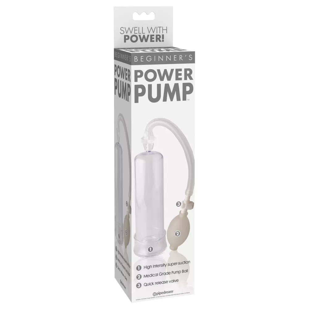 sviluppatore a pompe beginner's power pump trasparente