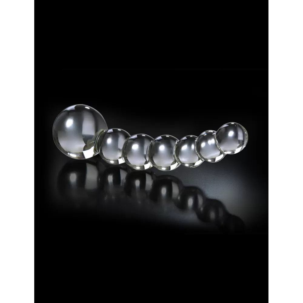 anal plug di vetro stimolatore anale 31 cm
