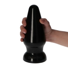 Maxi dildo plug anale Italian Cock" Nero 19,5 cm