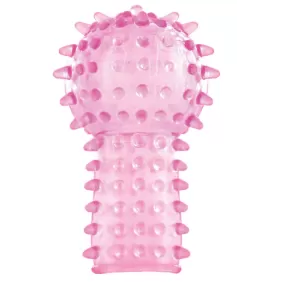 guaina indossabile per dita con rilievi stimolanti