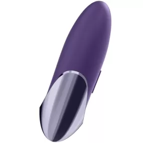 stimolatore clitoride in morbido silicone viola di Satisfyer