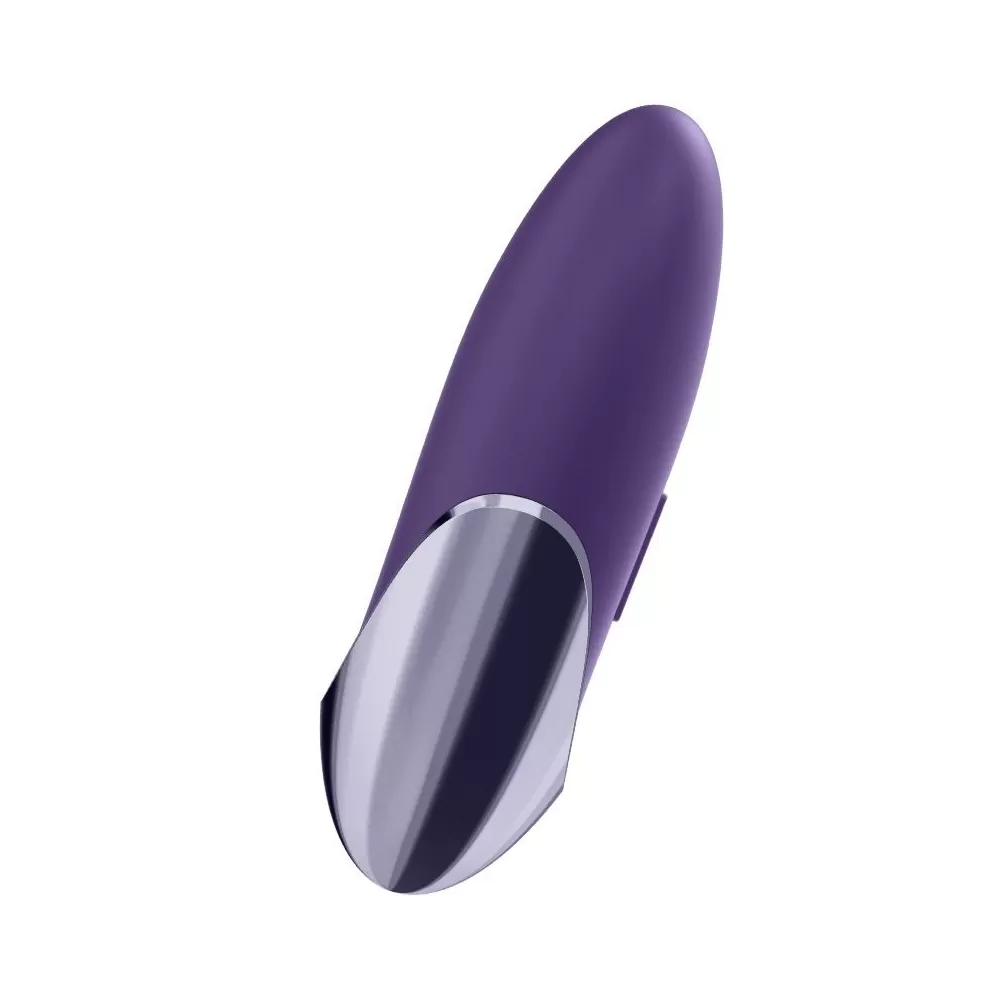 stimolatore clitoride in morbido silicone viola di Satisfyer