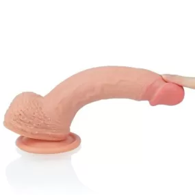 dildo realistico in silicone color carne 21,5 cm