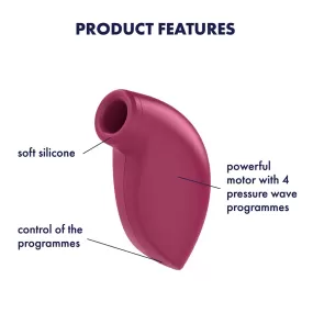 satisfyer one night stand air pulse caratteristiche succhia clitoride