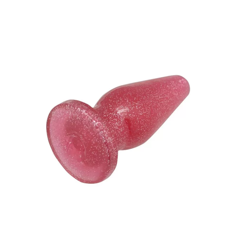 butt plug anale glitterato rosa Timeless Glitter Rosa