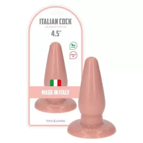 dildo anale butt plug italian cock 4.5 flesh 12 cm