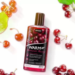 gel lubrificante olio da massaggi riscaldante WARMup Ciliegia