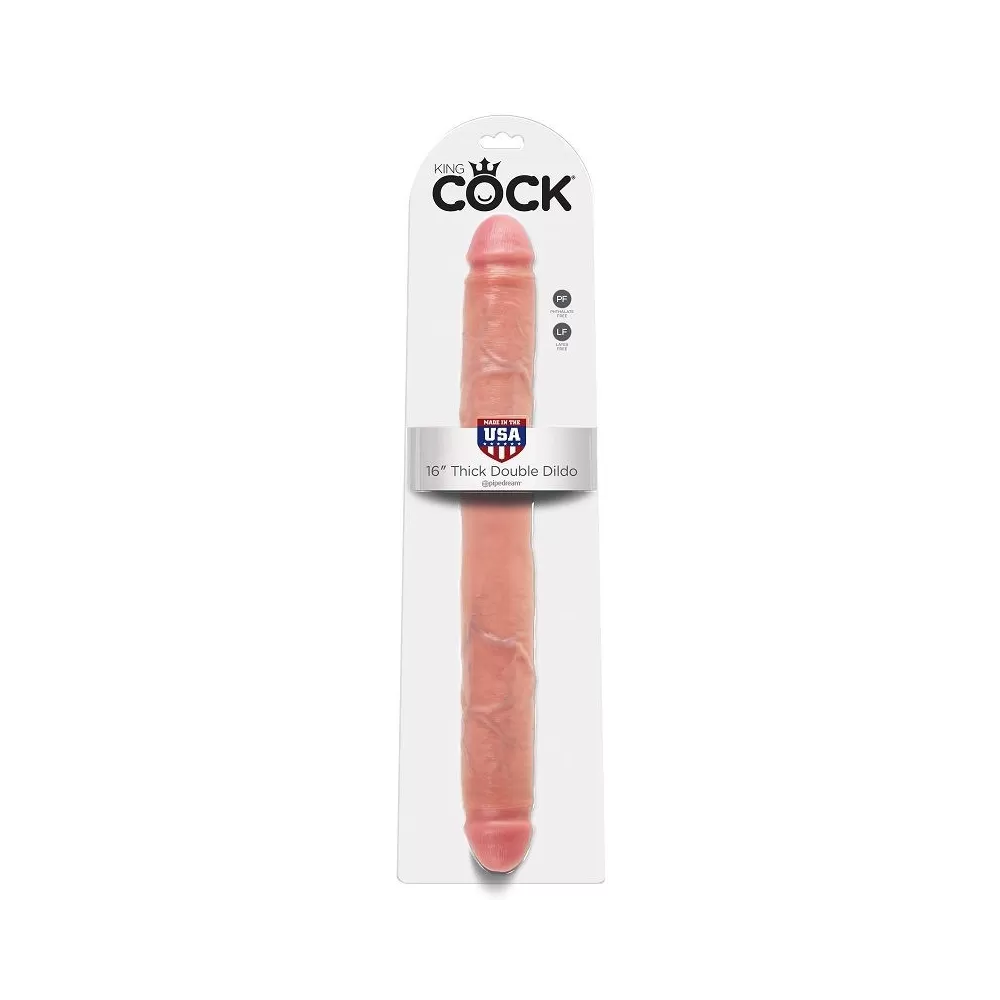 Fallo Gigante Doppio e Realistico 40,6 cm King Cock Dildo Pene Enorme