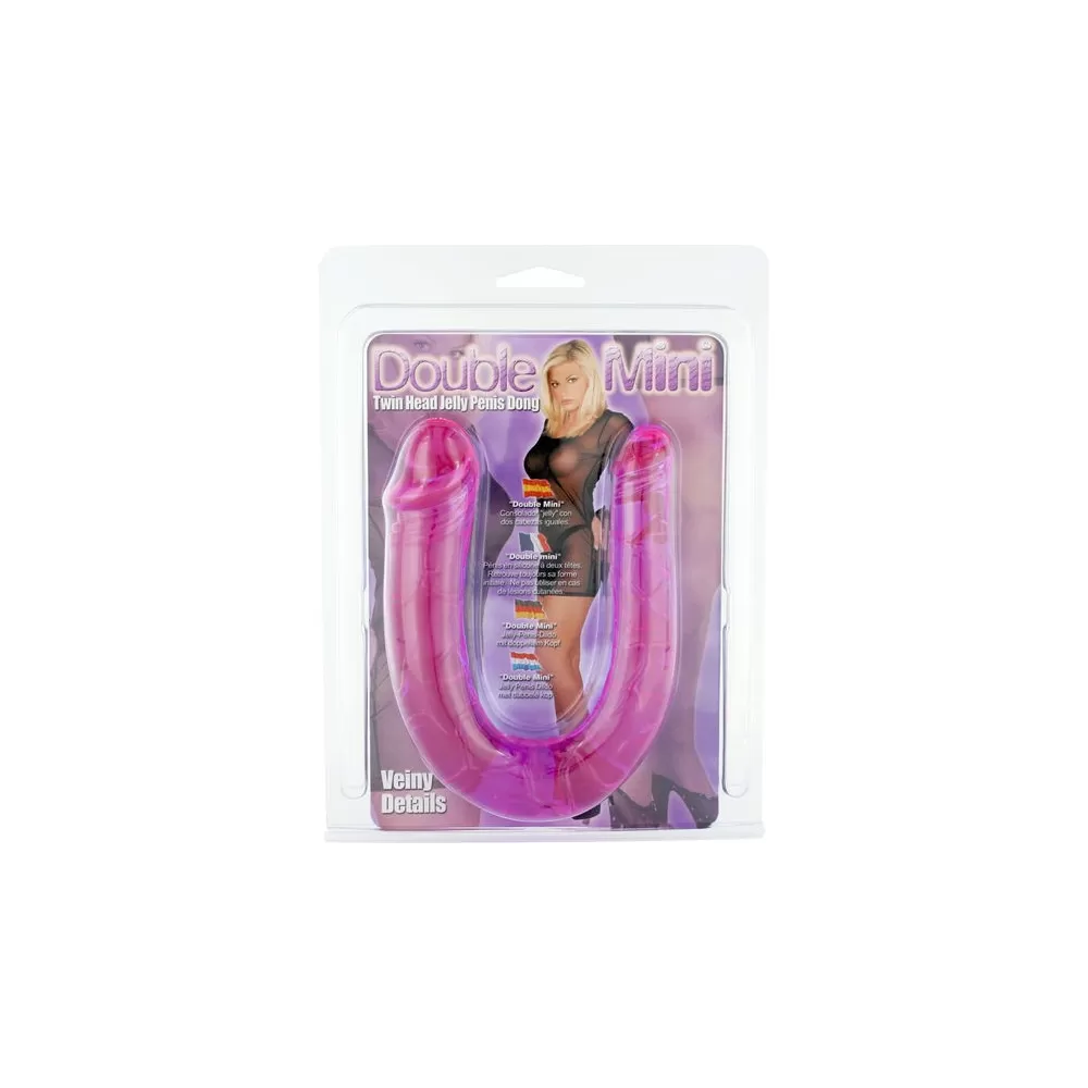 dildo doppio in jelly Sevencreations 30 cm