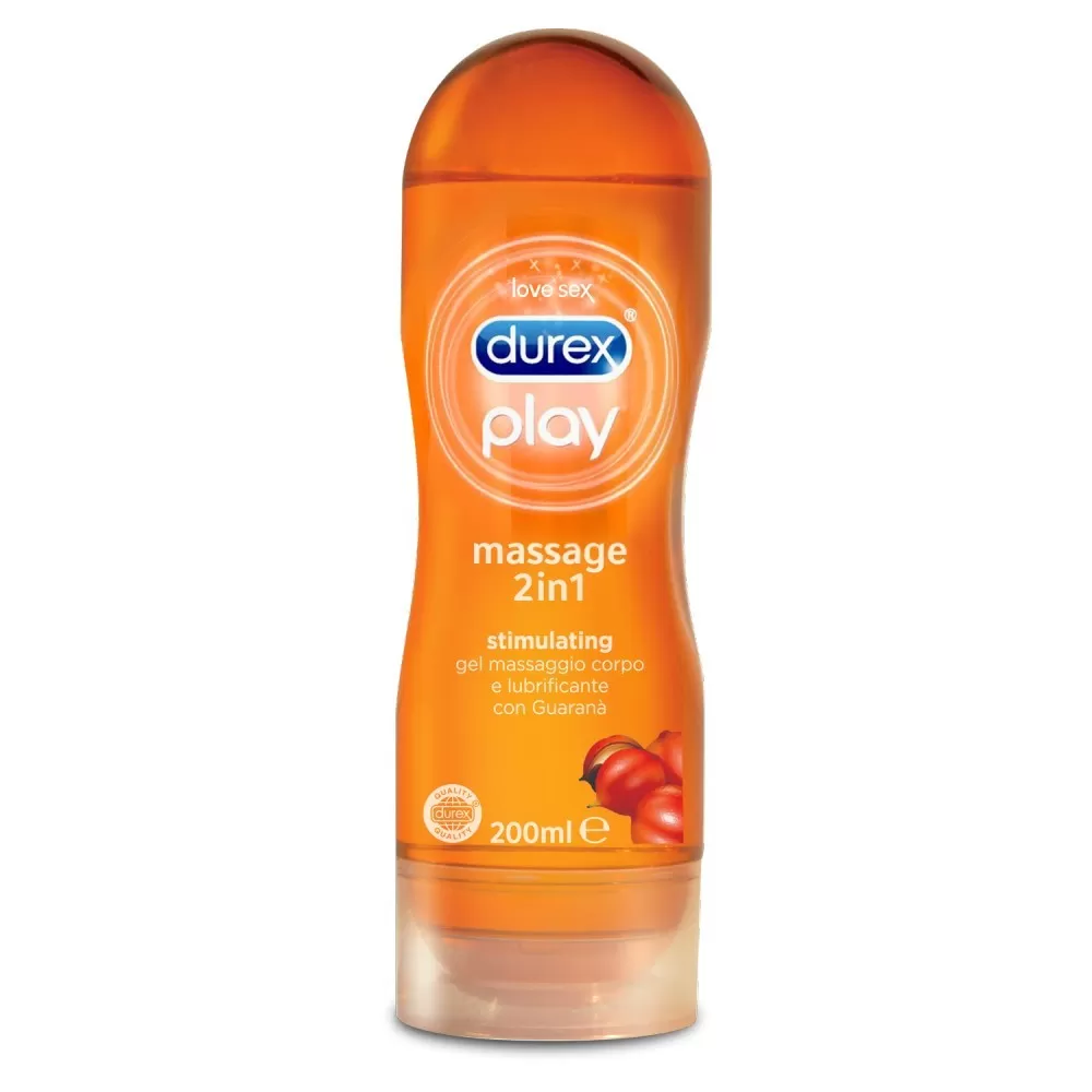 2in1stimulating massage Durex lubrificante intimo