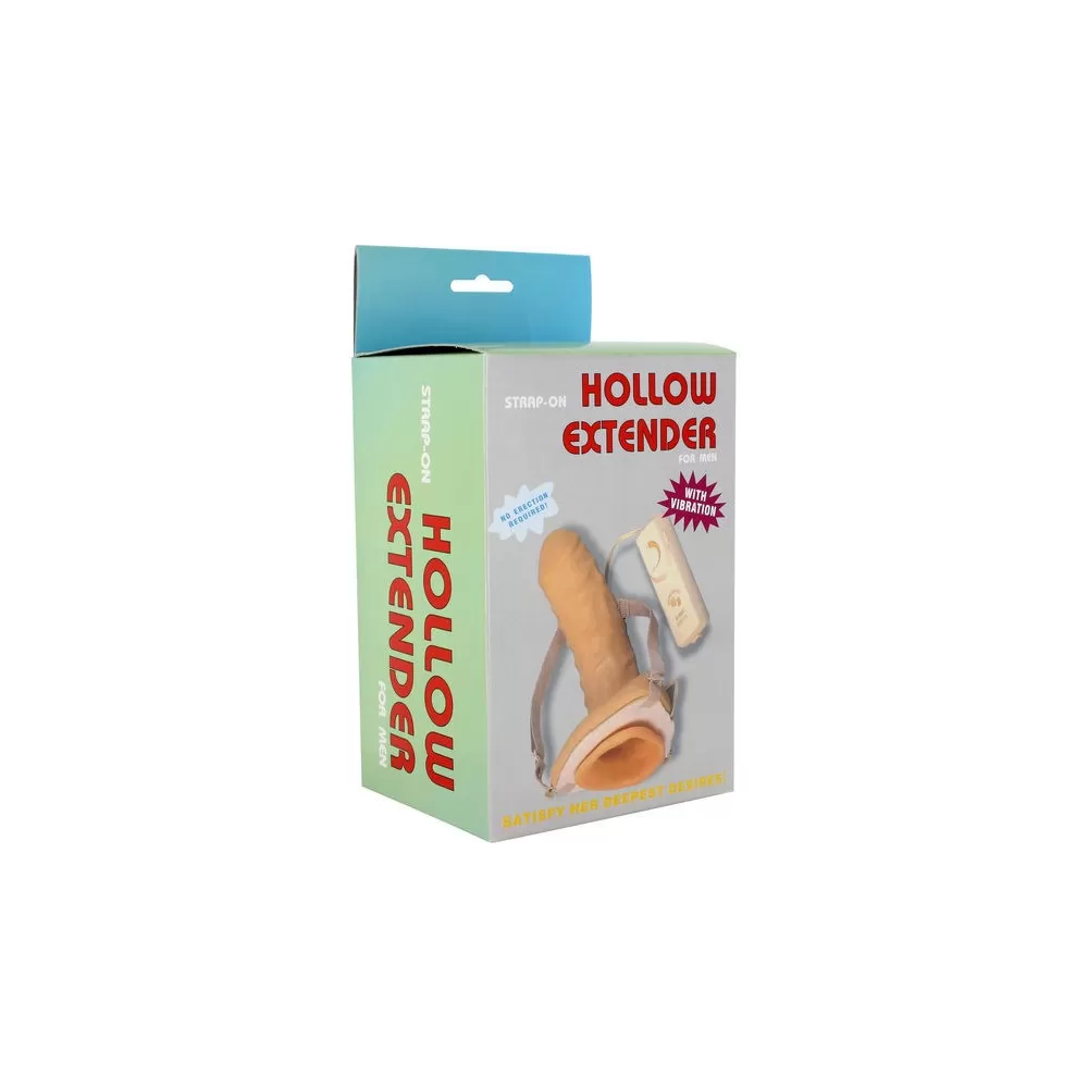 strap-on cavo indossabile uomo donna guaina pene prolunga fallica