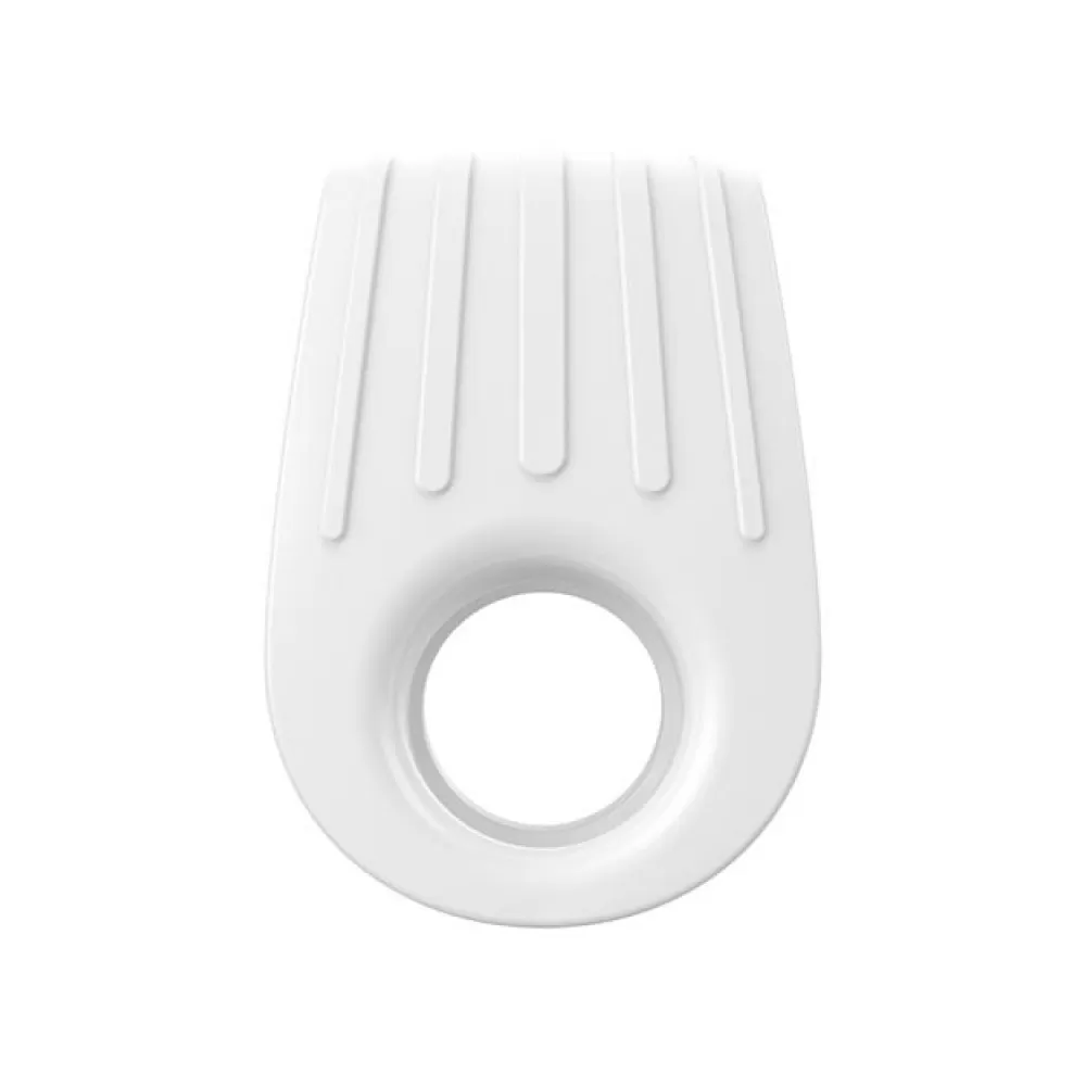 anello fallico doppio vibrante ovo B12 BIANCO