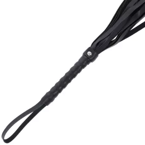 DARKNESS BLACK FLOGGER 45 CM FRUSA CON FRANGE