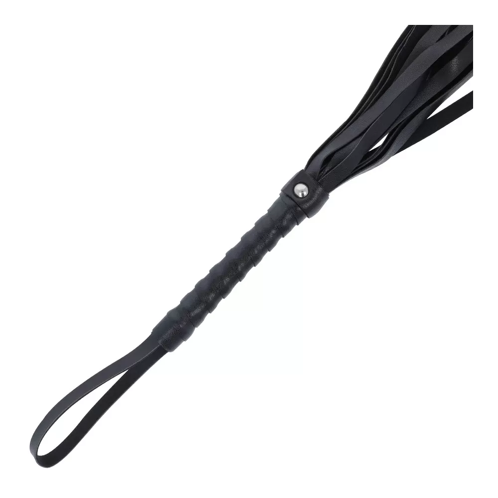 DARKNESS BLACK FLOGGER 45 CM FRUSA CON FRANGE