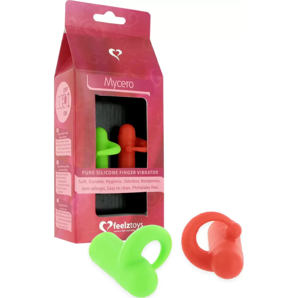 Mini vibratore stimolatore clitorideo da dita Mycero Finger Fun