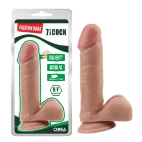 dildo realistico fallo con ventosa 19,5 cm