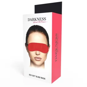 Maschera sexy Blindfold benda occhi Bondage Darkness Eyemask Red