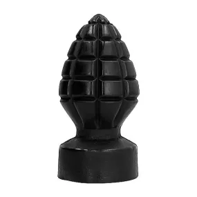 maxi butt plug anale ALL BLACK big plug anal 14 cm