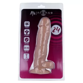 DILDO CARNE REALISTICO CON TESTICOLI 21cm