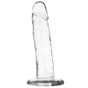 Dildo in Jelly Trasparente Realistico con ventosa XRay Crystal 18 cm