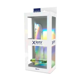 Dildo in Jelly Trasparente Realistico con ventosa XRay Crystal 18 cm