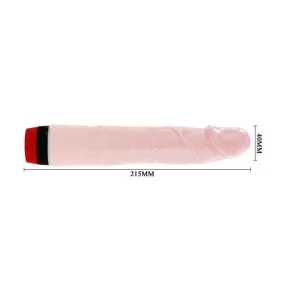 vibratore realistico anale vaginale 21,5 cm
