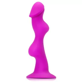dildo con ventosa in silicone medicale lungo 13,5 cm