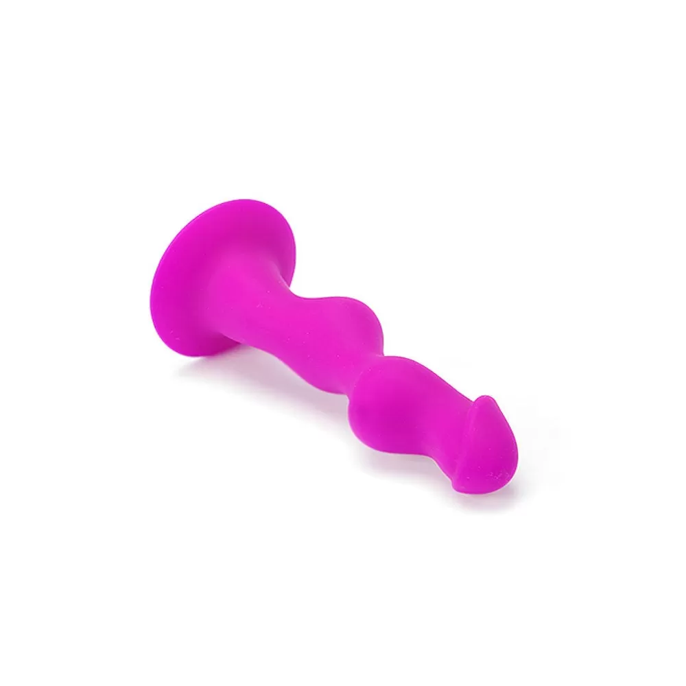 dildo strap-on plug anale con ventosa 13,5 cm