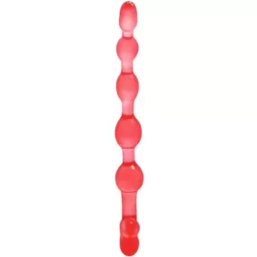 dildo plug anale con 5 sfere 22,5 cm