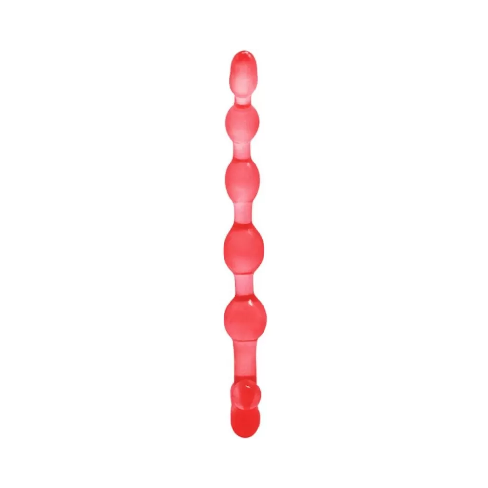 dildo plug anale con 5 sfere 22,5 cm