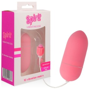 ovulo vibrante stimolatore vaginale in silicone Spirit Rosa