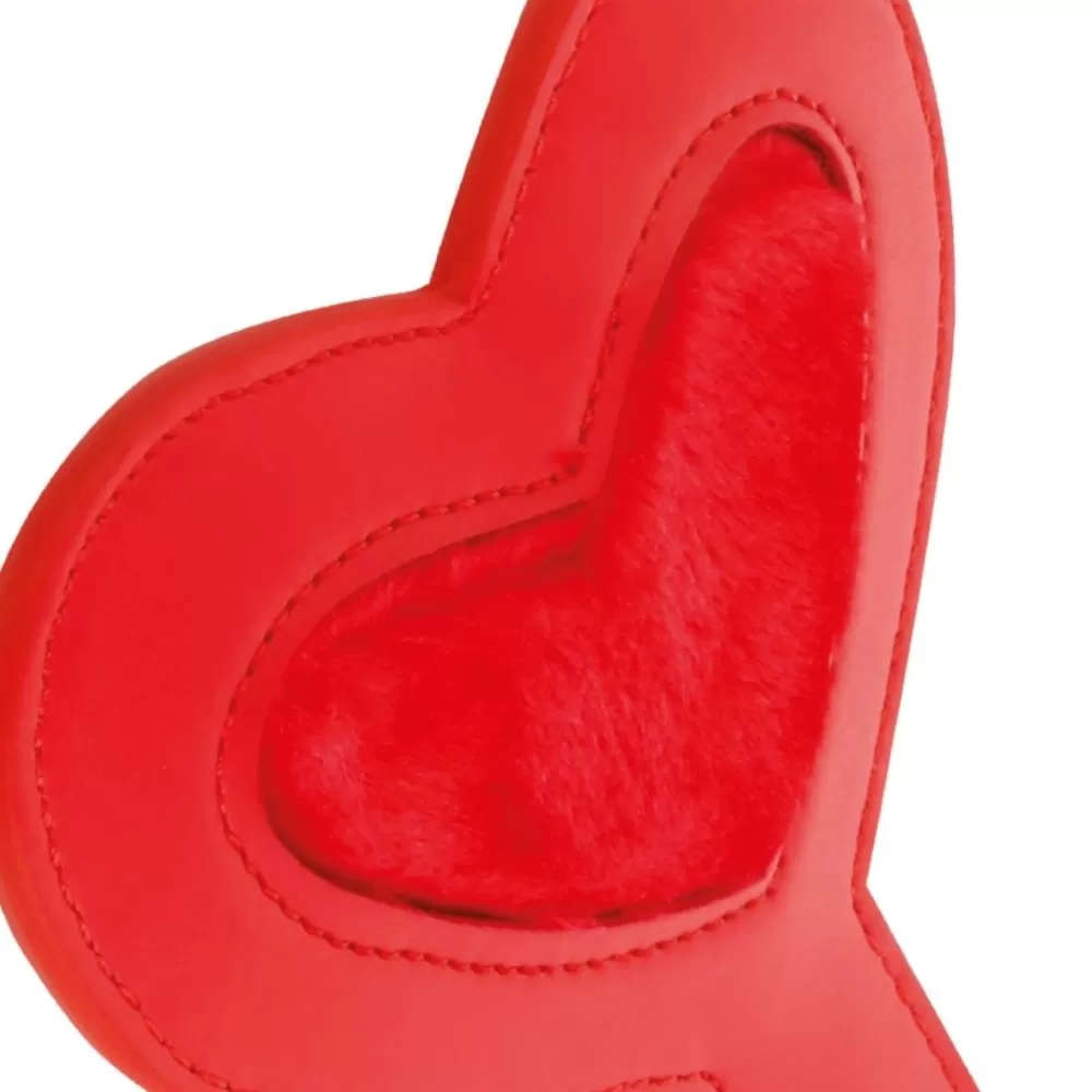 Paletta Sculacciatore Cuore Bondage BDSM Darkness Paddle Love Red Rosso