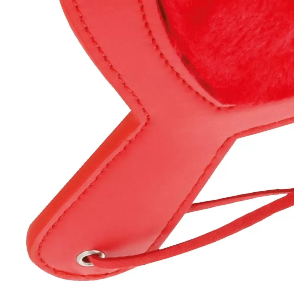 frustino rosso paletta sculacciatore nero per spanking