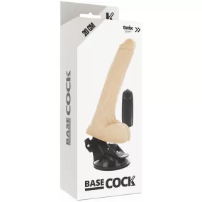 dildo vibratore con ventosa regolabile fallo indossabile BaseCock