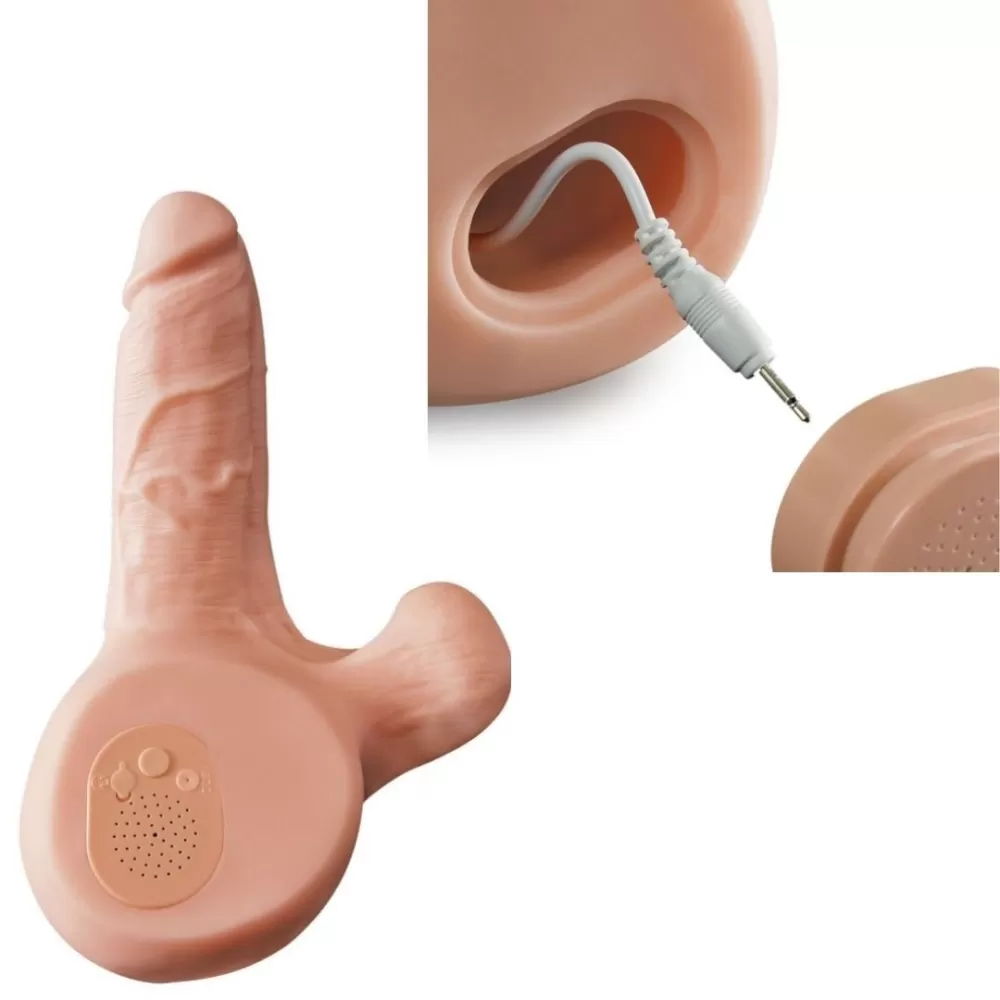 dildo masturbatore ano finto con altoparlante ricaricabile USB