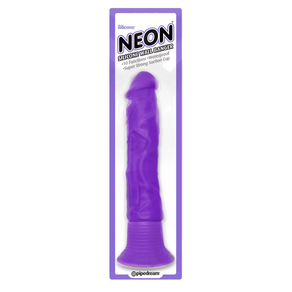 fallo dildo vibratore realistico Neon Wall Banger