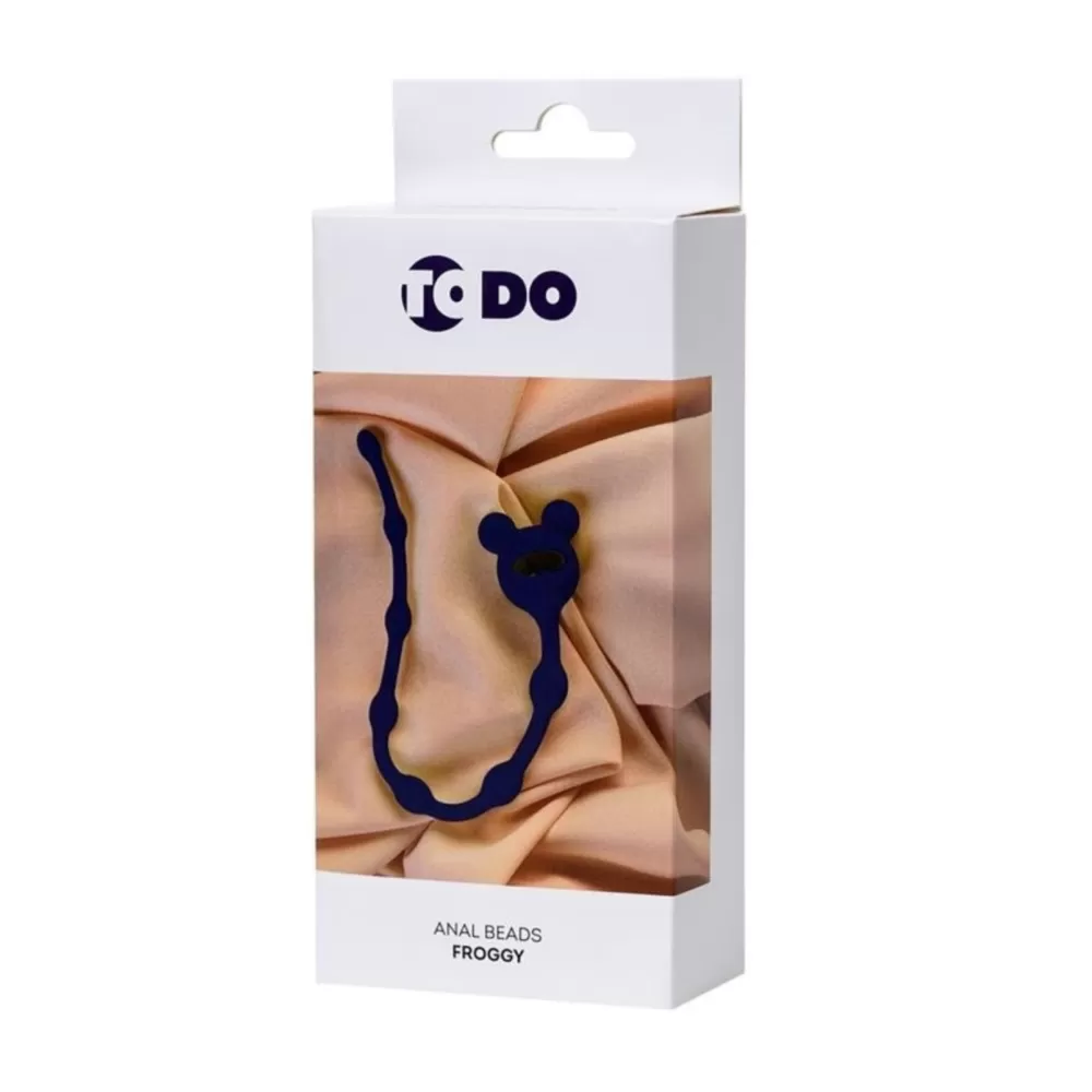 Froggy catena con piccole sfere palline anali con impugnatura