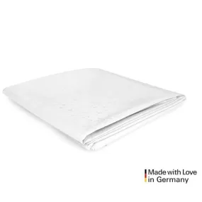 Telo copriletto in latex bianco matrimoniale per giochi erotici di coppia