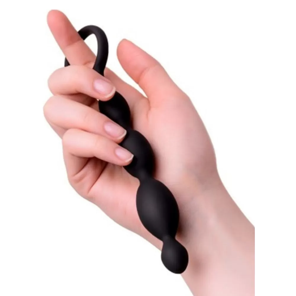 catena plug anale Anal Beads 761308 di A-Toys