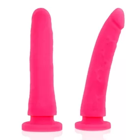 dildo realistico in silicone rosa 20cm
