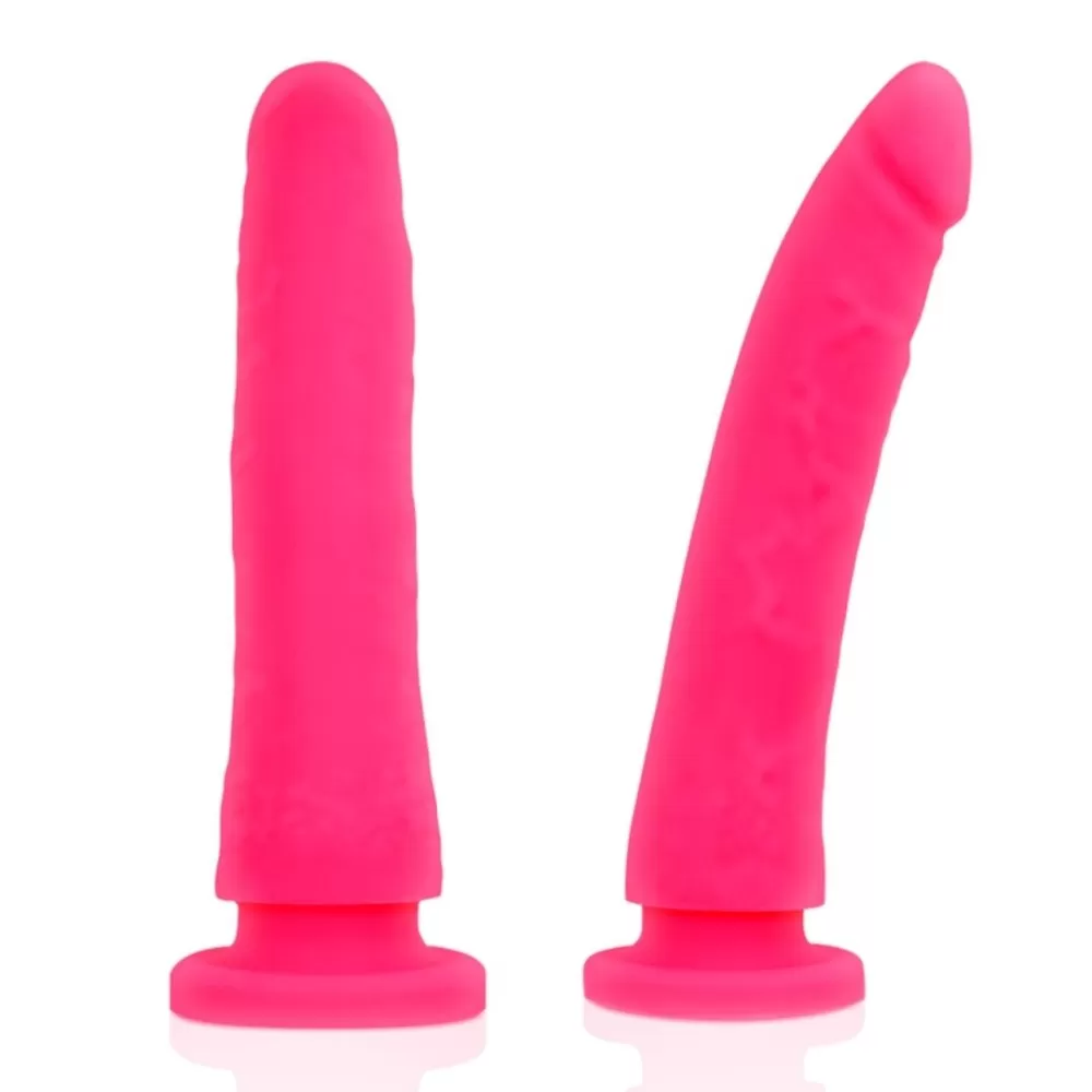dildo realistico in silicone rosa 20cm