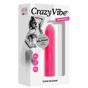 Crazy Vibe di Love To Love mini vibratore proiettile