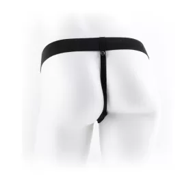 fetish fantasy series 7 hollow strap-on with balls